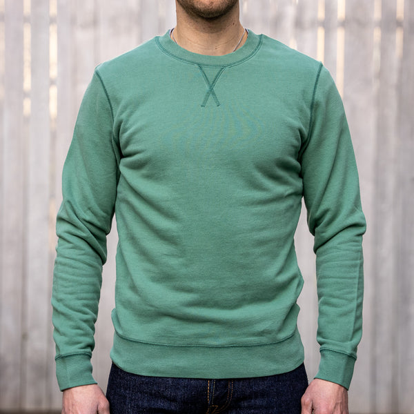 Sunspel Loopback Sweatshirt - Thyme