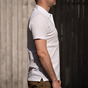 Sunspel Riviera Polo Shirt - White