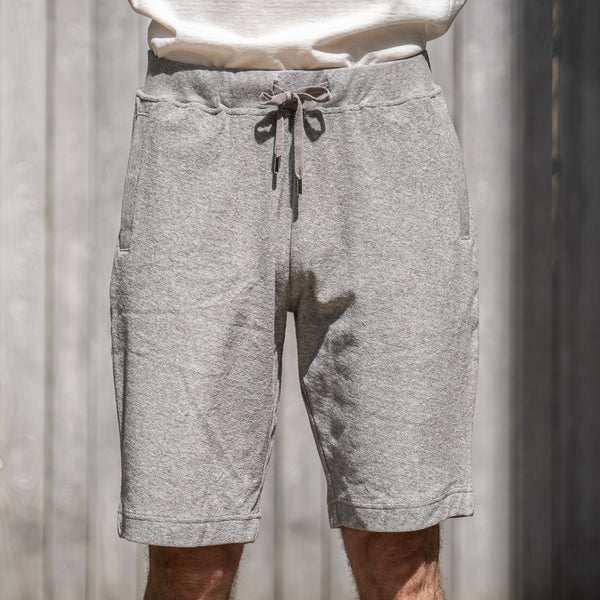 Sunspel Terry Towelling Short – Grey Melange
