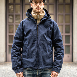Ten C 13oz OJJ Anorak – Dark Navy