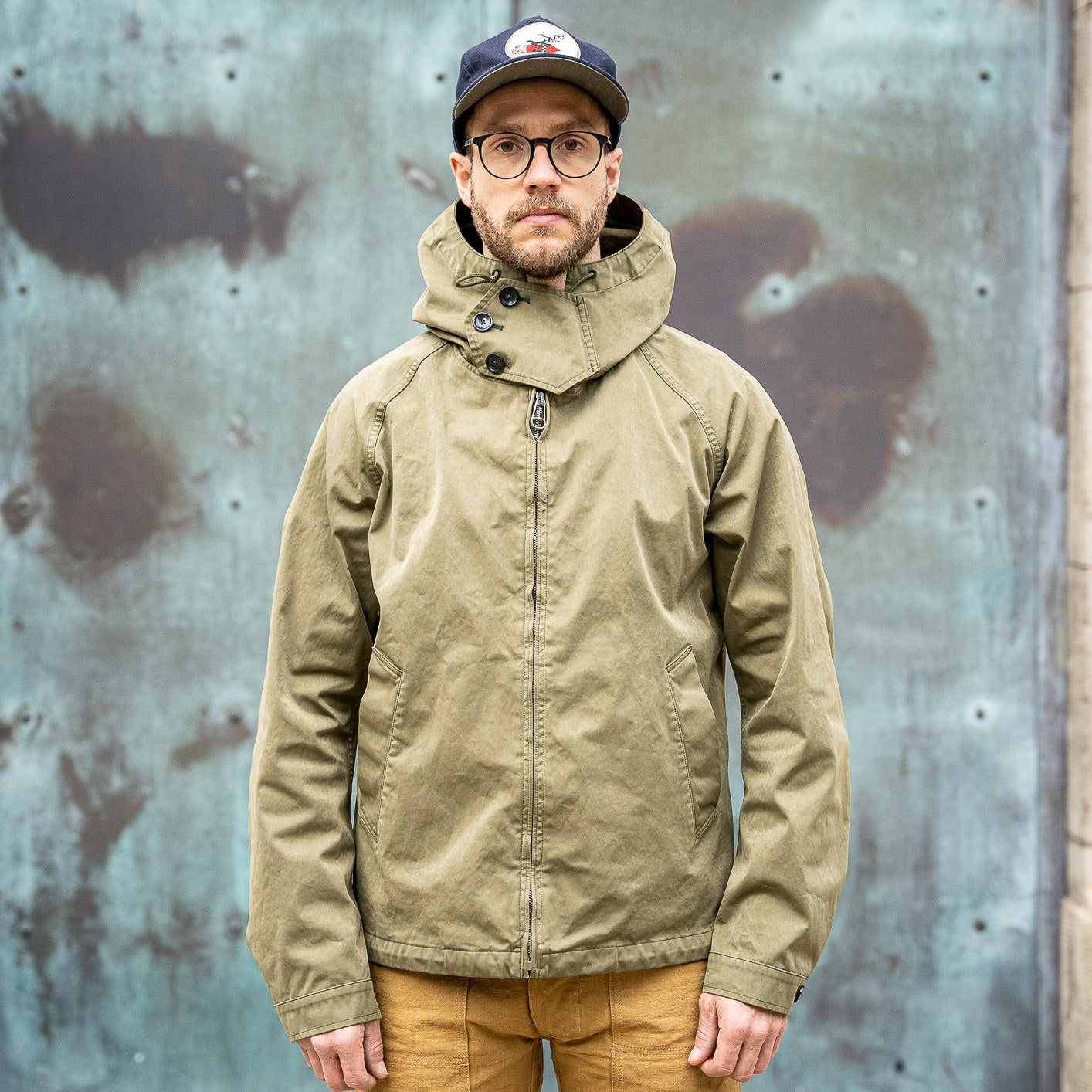 Ten C 13oz OJJ Anorak – Olive