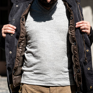 Ten C Basic Down Liner - Brown/Olive