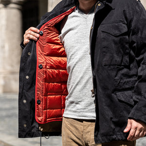 Ten C Basic Down Liner - Red