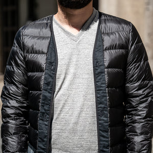 Ten C Basic Down Liner - Smokey Grey