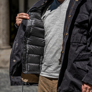 Ten C Basic Down Liner - Smokey Grey