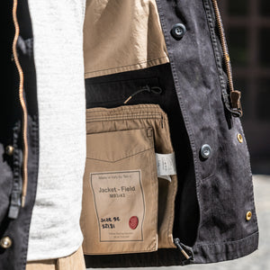 TEN C 13oz OJJ Field Jacket - Black