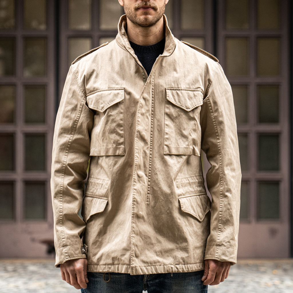 TEN C 13oz OJJ Field Jacket - Desert Sand