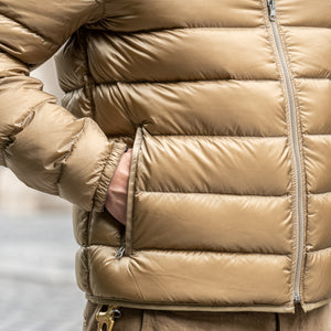 Ten C Hooded Down Liner - Light Khaki