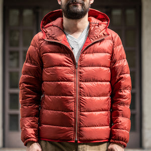 Ten C Hooded Down Liner - Red