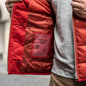 Ten C Hooded Down Liner - Red