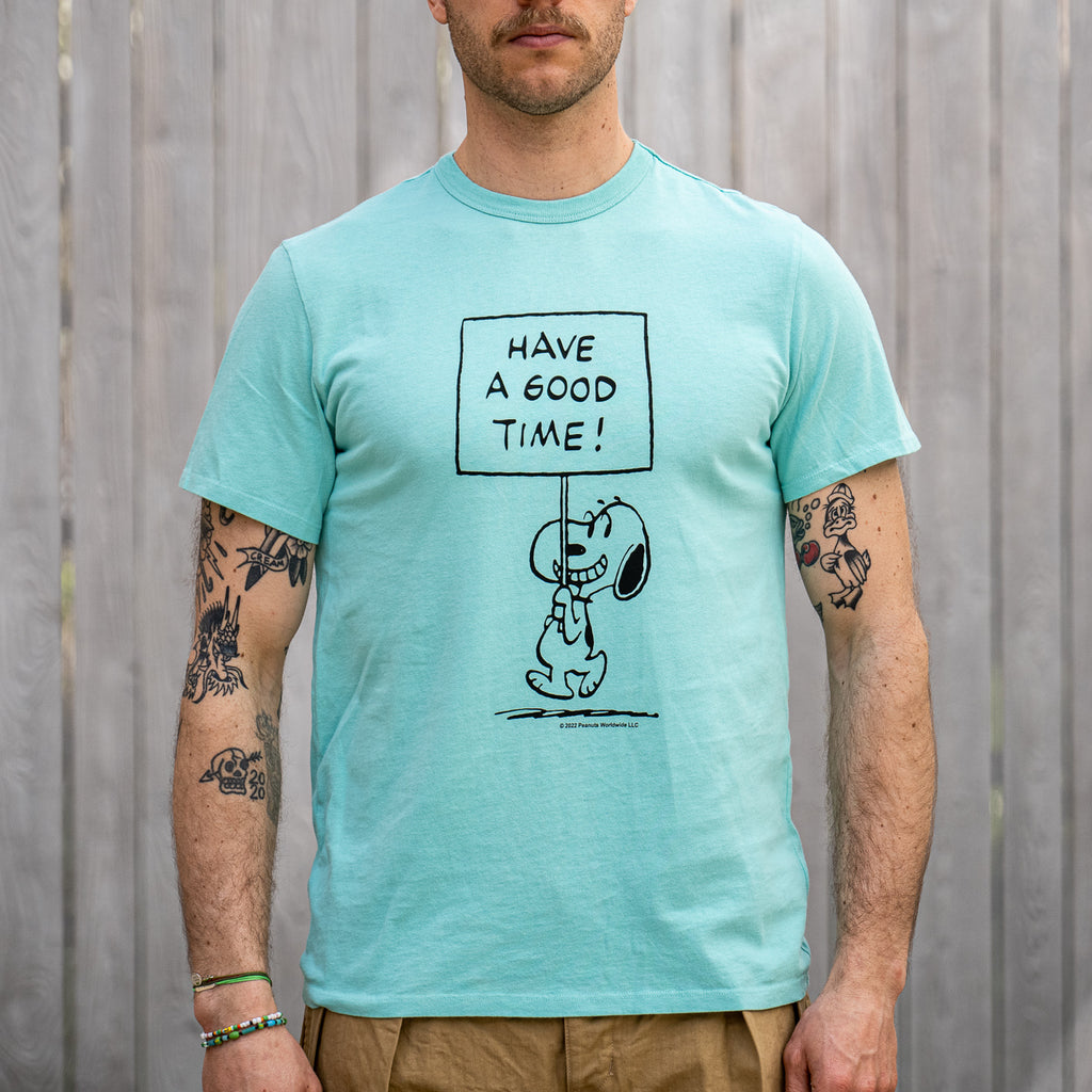 TSPTR “Have good time” Snoopy – Turquoise