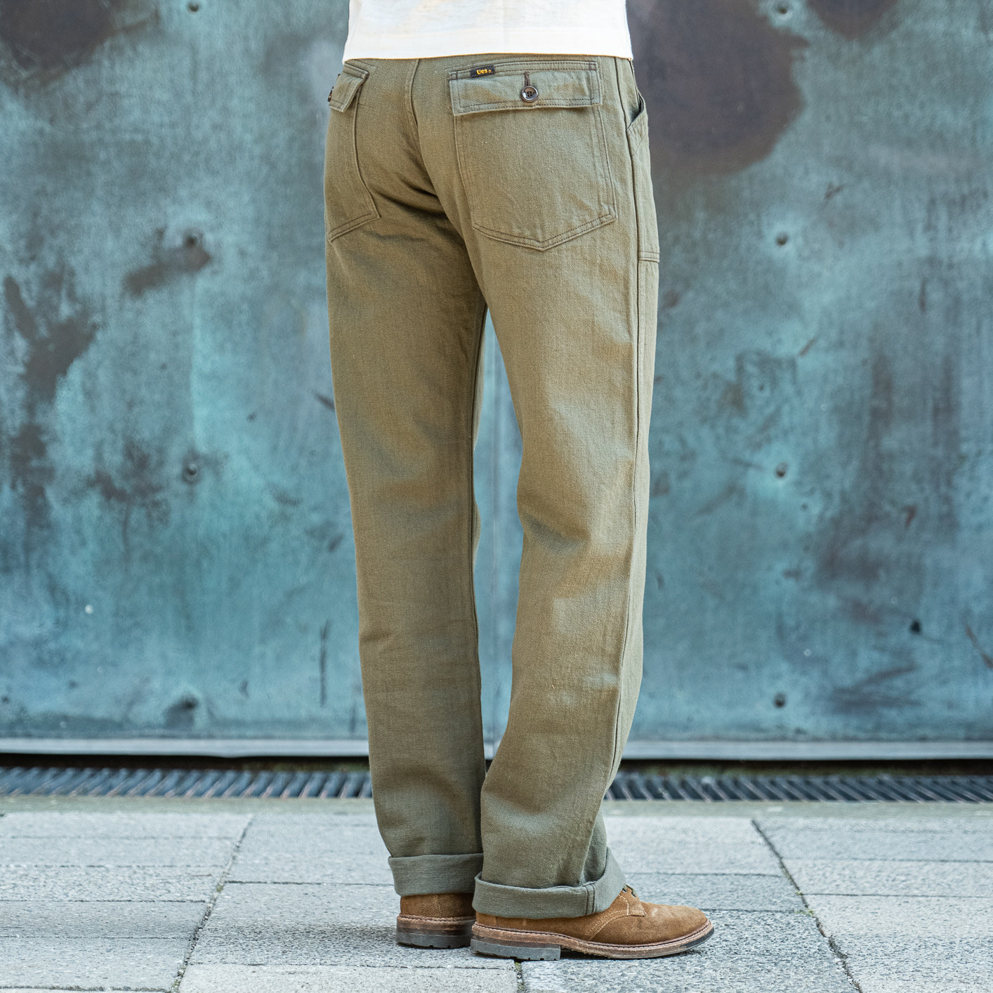 Pre-Order 50's Baker Pants Olive