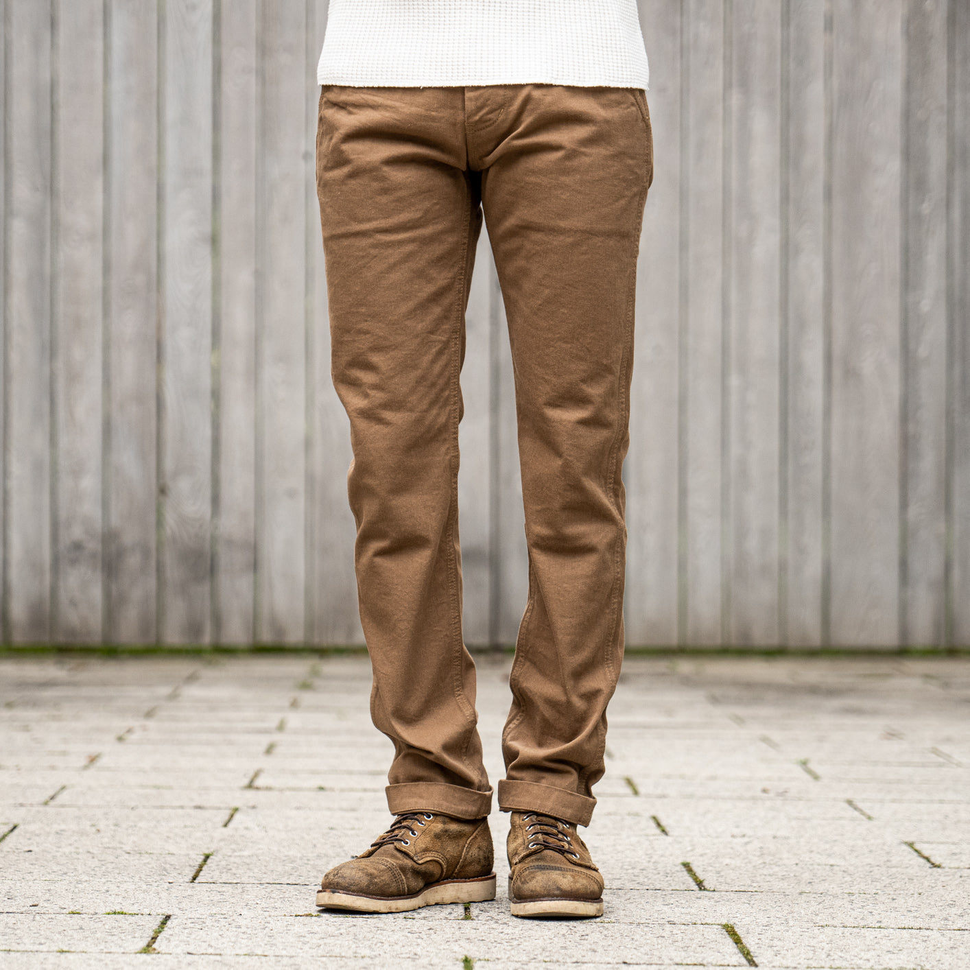 UES C410 13oz Selvedge Slub Chino – Slim Tapered