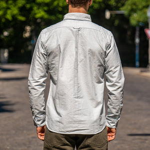 UES 8,6oz Button-Down Oxford Shirt – Light Indigo