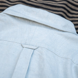 UES 8,6oz Button-Down Oxford Shirt – Light Indigo