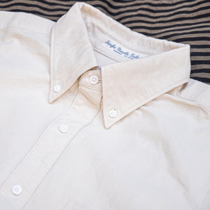 UES 8,6oz Button-Down Oxford Shirt – Off-White