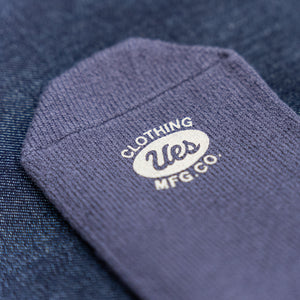 UES “Uneveness Yarn” 3-Ply Socks – Grey