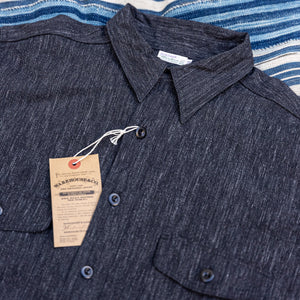 Warehouse Co. Lot 3041 10oz Twisted Heather Selvedge Chambray Shirt – Rinsed