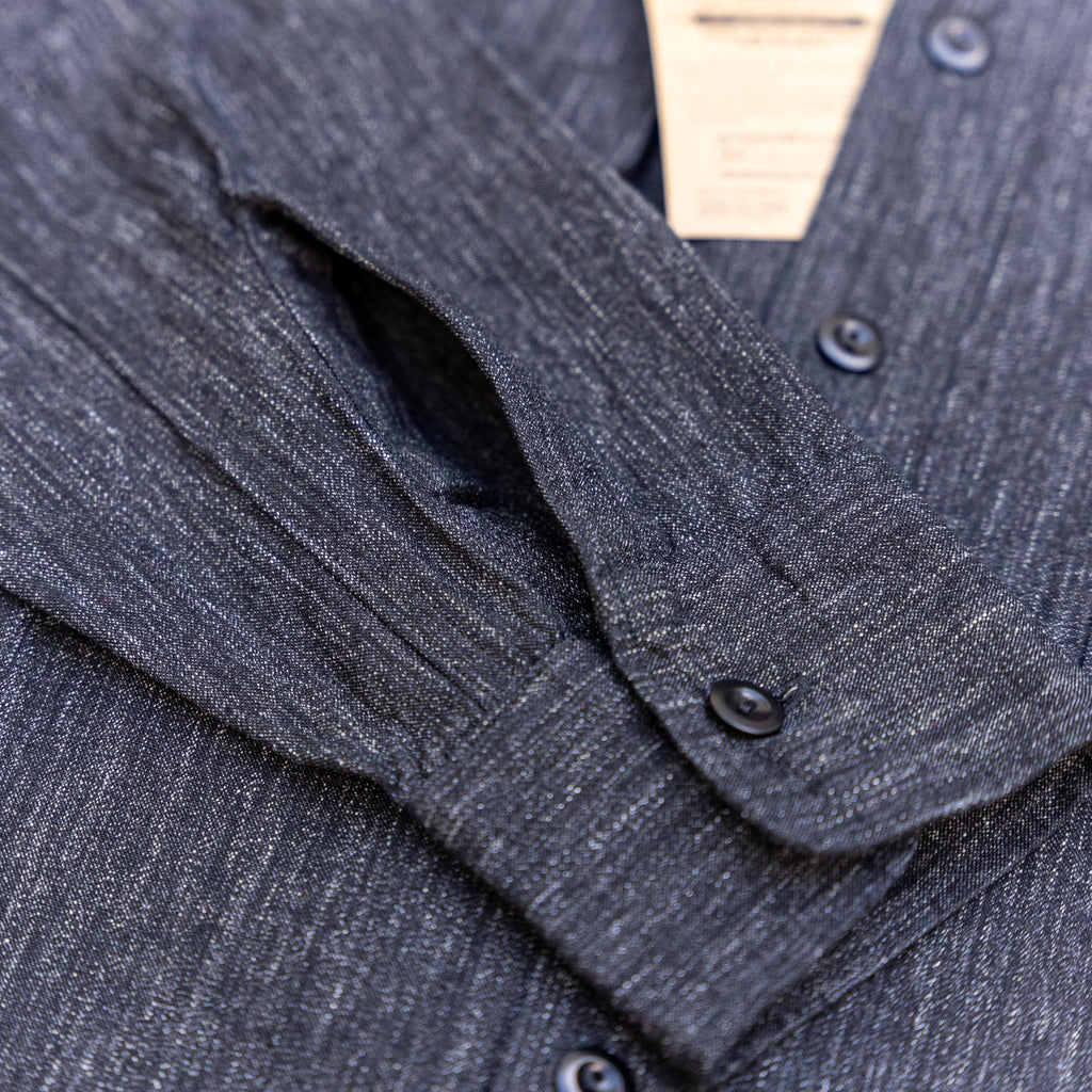 売って買う WAREHOUSE Black Chambray Work Shirts シャツ