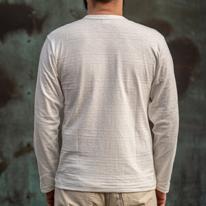 Warehouse Lot 5906 Slub Yarn Long Sleeve – Off-White