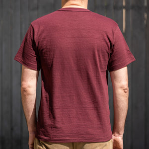 Warehouse Co. Lot 4601 Slub Yarn T-Shirt - Bordeaux