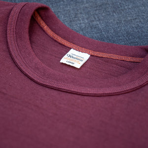 Warehouse Co. Lot 4601 Slub Yarn T-Shirt - Bordeaux