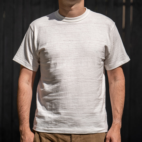 Warehouse Co. Lot 4601 Slub Yarn T-Shirt - Off-White