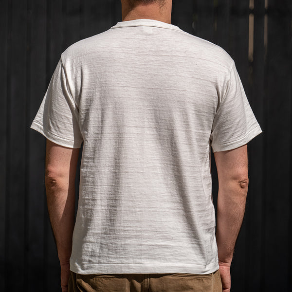 Warehouse Co. Lot 4601 Slub Yarn T-Shirt - Off-White