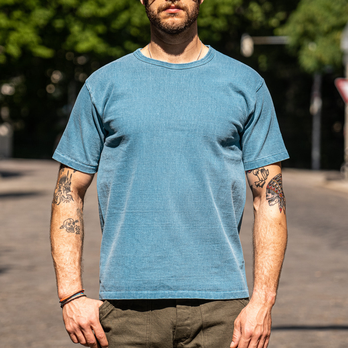 Warehouse & Co Stand Wheeler Pocket T-Shirt