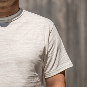 Warehouse Co. Lot 4601 Loopwheeled Slub Yarn T-Shirt - Off-White