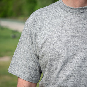 Whitesville 7oz Tubular Knit Tee - 2-Pack Heather Grey