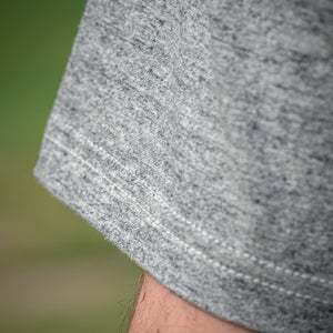 Whitesville 7oz Tubular Knit Tee - 2-Pack Heather Grey