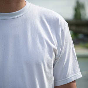 Whitesville 7oz Tubular Knit Tee - 2-Pack Off-White