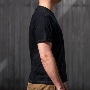 Whitesville 7oz Tubular Knit Tee - 2-Pack Black