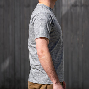 Whitesville 7oz Tubular Knit Tee - 2-Pack Heather Grey